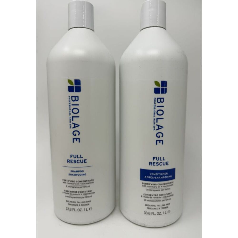 Matrix Biolage Full Rescue Shampoo 33.8 oz & Conditioner 33.8 oz Combo Fresh